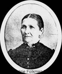 Christiana Jorgensen Folkman Peel (1820 - 1899) Profile